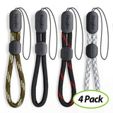 Ringke Lanyard Finger Strap (4 Pack) Compatible with Cellphone, Phone Cases, Keys, Cameras, GoPro, and More