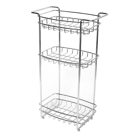 Organizador para baño cromado, slimline., Zenith