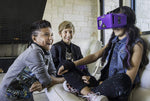MERGE AR/VR Headset - Augmented and Virtual Reality Goggles, 300+ Experiences, STEM Product, Works with iPhone or Android (Pulsar Purple)