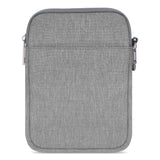 MoKo 6 Inch Kindle Sleeve Case Fits for All-New Kindle 10th Generation 2019/Kindle Paperwhite 2018, Nylon Cover Pouch Bag for Kindle Voyage/Kindle (8th Gen, 2016)/Kindle Oasis 6" E-Reader, Light Gray