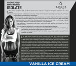 ENTREGA: 10 A 15 DIAS Sascha Fitness Hydrolyzed Whey Protein Isolate,100% Grass-Fed (2 Pounds, Vanilla)