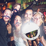 Selfie Ring Light, 2 Pack Rechargable 36 LED Natural Light Lighting Clip On Phone Tablet Laptop Photography Phone Camera Photos Video by BOIROS