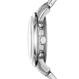 Fossil Men's Grant Quartz Stainless Steel Chronograph Watch Color: Silver (Model: FS4736IE)