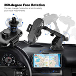 Automatic Clamping Qi Wireless Car Charger, SANCEON 10W/7.5W Fast Charger Car Mount Phone Holder for Air Vent Dashboard Compatible with iPhone Xs/Xs Max/XR/X/8/8Plus, Samsung Galaxy S10/S10+/S9/S9+/S8