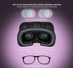 VR Glasses, Virtual Reality Headset, 3D IMAX Movie/Game Viewer Compatible iPhone XR Xs X 8 7 6 S Plus Samsung Galaxy S9 S8 S7 S6 Edge + etc 4.0-6.33" Cellphone