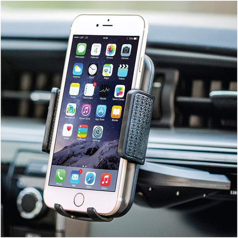 Bestrix Universal CD Phone Mount Cell Phone Holder for Car Compatible with All Smartphones up to 6.5"