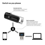 Sennheiser Presence UC ML (504575) - Dual Connectivity, Single-Sided Bluetooth Headset for Mobile Device & Softphone/PC Connection, with Carrying Case and USB Dongle (Black)