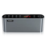 Antimi Bluetooth Speaker,FM Radio Player,MP3 Player Stereo Portable Wireless Speaker Drivers with HD Sound, Built-in Microphone, High Definition Audio and Enhanced Bass(Black)