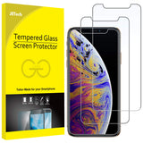 JETech Screen Protector Compatible with iPhone Xs Max 6.5-Inch, Tempered Glass Film, 3-Pack