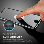 iPhone 8 Plus Screen Protector, iPhone 7 Plus Glass Screen Protector Defenslim by Witkeen Ballistic Tempered Glass Screen Protector iPhone 8 Plus iPhone 7 Plus, (2-Pack) Case Compatible