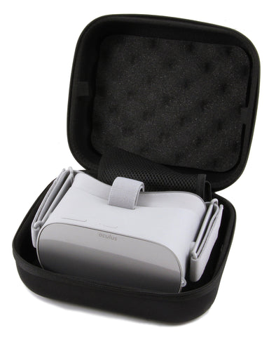 CASEMATIX Case Compatible with Oculus Go VR Headset – Dense Foam Protects Oculus Go Standalone Virtual Reality Headset and Accessories