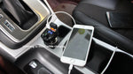 Handsfree Call Car Charger,Wireless Bluetooth FM Transmitter Radio Receiver&Mp3 Music Stereo Adapter,Dual USB Port Charger Compatible for All Smartphones,Samsung Galaxy,LG,HTC,etc.