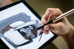 Adonit Pixel - Smart Creative Stylus Pressure Sensitivity Pen, Point Tip, Palm Rejection, Shortcut Buttons, Bluetooth 4.0, Compatible with iPad/Pro/Air/Mini/iPhone X/Plus/Max or Newer, Black