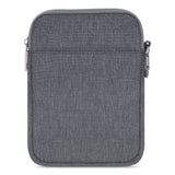 MoKo 6 Inch Kindle Sleeve Case Fits for All-New Kindle 10th Generation 2019/Kindle Paperwhite 2018, Nylon Cover Pouch Bag for Kindle Voyage/Kindle (8th Gen, 2016)/Kindle Oasis 6" E-Reader, Dark Gray