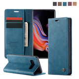 Samsung Galaxy S10 Plus Case,Samsung S10 Plus Wallet Case,AKHVRS Phone Case Wallet Card Holder Case [Folio Case][Cover Gift Boxed][Kickstand ] Protective Cover for Galaxy S10+ 2019 (Blue)