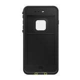 Lifeproof FRĒ SERIES Waterproof Case for iPhone 8 Plus & 7 Plus (ONLY) - Retail Packaging - NIGHT LITE (BLACK/LIME)