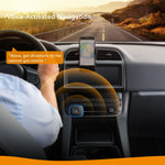 Roav Viva by Anker, Alexa-Enabled 2-Port USB Car Charger in-Car Navigation, Compatible with Android and iOS Smart Devices