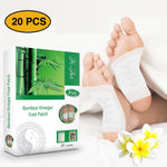 H-Art FDA Certified Foot Pads, 2in1 (20pcs) - Pain Relief, Antistress, Body Cleansing and Sleep Better - 100% Organic Foot Patches - New 2019 Formula