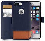 iPhone 8 Plus Wallet Case, Durable and Slim, Lightweight with Classic Design & Ultra-Strong Magnetic Closure, Faux Leather, Desert Sky, Apple 8 Plus