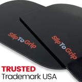 SlipToGrip Premium Cell Pads 4 Pack - Two Universal Cell Pads and Alcohol Pad. Sticky Anti-Slip Gel Pads - Holds Cell Phones, Sunglasses, Coins, Golf Cart, Boating, Speakers - Xtra Black Color