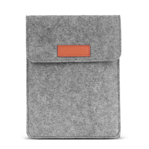 MoKo 6 Inch Kindle Sleeve Case Fits for All-New Kindle 10th Generation 2019/Kindle Paperwhite 2018, Protective Felt Cover Bag for Kindle Voyage/Kindle (8th Gen)/Kindle Oasis 6" E-Reader, Light Gray