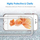 JETech Case for Apple iPhone 6 and iPhone 6s, Shock-Absorption Bumper Cover, Anti-Scratch Clear Back (HD Clear)