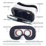 Virtual Reality Headset, Osloon 3D VR Glasses for Mobile Games and Movies, Compatible 4.7-6.2 inch iPhone/Android Phone, Including iPhone XS/X/8/8Plus/7/7Plus/6/6Plus/6s/5,Samsung,LG,Nexus etc