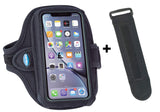 Tune Belt Armband Compatible with Cases on iPhone Xs Max, Xr, 6/6s/7/8 Plus, Galaxy S8 S9 S10 Plus and Note8 9; Fits OtterBox/LifeProof - for Running & Working Out [Includes EX3 Armband Extender]