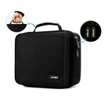 JSVER Gear VR Case Travel Storage Carrying Protective Bag for Samsung Gear VR/Oculus Go Virtual Reality Headset Gamepad Game Controller Kit