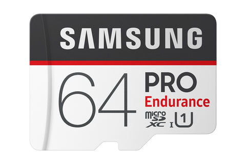 Samsung PRO Endurance 64GB Micro SDXC Card with Adapter - 100MB/s U1 (MB-MJ64GA/AM)