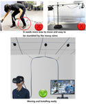 6 Packs Retractable Cable Management for HTC VIVE NEW Version System for HTC VIVE Virtual Reality Headset- MDW Adhesive Drill Free