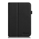 Fintie Winbook TW700 Tablet Case - Premium PU Leather Slim Fit Folio Stand Cover with Stylus Loop for Winbook TW700 7" Windows 8.1 Tablet, Black