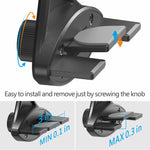 Car Phone Holder, Veckle CD Slot Magnetic Phone Car Mount Holder Strong Magnet Phone Holder for Car Universal Cradle for Smartphone iPhone 8 7 6S 6 Plus X Samsung Galaxy S8 S7 Edge Note 8 5 GPS, Black
