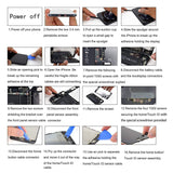 For iPhone 6S Screen Replacement LCD Black - with [ Proximity Sensor] [ Ear Speaker] [ Front Camera] [ Repair Tools] Display Touch Digitizer Frame Assembly Full Repair Kit