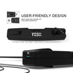 YOSH Waterproof Phone Pouch Universal Waterproof Phone Case Cell Phone Dry Bag Pouch Compatible with iPhone Xs Max XR Xs X 8 7 6 6s Plus Galaxy S9 S8 S7 Edge Pixel 3 2 XL up to 6.5" (Clear)