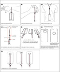 foneleash 3 in 1 Universal Cell Phone Lanyard Neck Wrist and Hand Strap Tether (Shade of Gray)