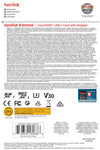 SanDisk 128GB Extreme microSDXC UHS-I Memory Card with Adapter - C10, U3, V30, 4K, A2, Micro SD - SDSQXA1-128G-GN6MA