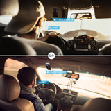 SOAIY S-32 Voice Command Hands-Free Bluetooth in-car Speakerphone, Wireless Bluetooth Car Kit for Safely Driving with Shake Power On Function