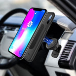 Magnetic Mount, WizGear Universal Stick On (2 Pack) Dashboard Magnetic Car Mount Holder, for Cell Phones and Mini Tablets with Fast Swift-snap Technology, Magnetic Cell Phone Mount