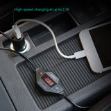 AUKEY FM Transmitter, Radio Adapter Car Kit with USB Car Charger, Compatible with iPhone 6 / 6 Plus / 6S / 6S Plus / Galaxy S8 / S8 Plus / S7 / S7 Edge