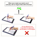 Electronic Screen Touch Stylus, Skoloo 14 Pack 2 in 1 Slim Long Click Ink Stylus Ballpoint Pen for Universal Android Touch Screen Tablet Smartphone, Google Nexus, Samsung Galaxy, HTC, Multi-Colored