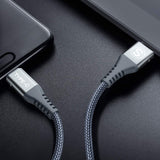 USB Type C Cable,Sweguard 3-Pack (3.3ft+6.6ft+10ft) USB A to USB-C Fast Charger Nylon Braided Cord for Samsung Galaxy S8 S9 S10 Plus Note 9 8,Google Pixel 2 3 XL,LG G7 V20 V30,Moto Z3 Z4 Z Z2(Grey)