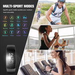 runme Fitness Tracker with Heart Rate Monitor, Activity Tracker Smart Watch with Sleep Monitor, IP67 Water Resistant Walking Pedometer with Call/SMS Remind for iOS/Android, Gift Edition