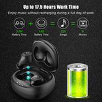 Wireless Earbuds, Letsfit Bluetooth 5.0 Headphones True Wireless in-Ear Earbuds 20H Playtime Deep Bass 3D Stereo Sound, Bluetooth Earbuds with Built-in Mic Portable Charging Case