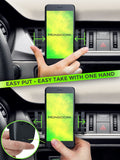 Universal Air Vent Car Phone Mount Holder – 2019 Updated Version by Mongoora – for Any Smartphone – Car Cell Phone Holder – Vent Phone Holder – Car Vent Mount – Air Vent Mount Holder – for Women Men