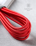 Anker Powerline+ USB-C to USB-A [10ft], Double-Braided Nylon Fast Charging Cable, for Samsung Galaxy S10/ S9 / S9+ / S8 / S8+ / Note 8, iPad Pro 2018, MacBook, LG V20 / G5 / G6, and More(Red)