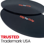 SlipToGrip Premium Cell Pads Twin Pack - Two Universal Cell Pads and Alcohol Pad. Sticky Anti-Slip Gel Pads - Holds Cell Phones, Sunglasses, Coins, Golf Cart, Boating, Speakers.