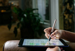 Adonit Pixel - Smart Creative Stylus Pressure Sensitivity Pen, Point Tip, Palm Rejection, Shortcut Buttons, Bluetooth 4.0, Compatible with iPad/Pro/Air/Mini/iPhone X/Plus/Max or Newer, Black
