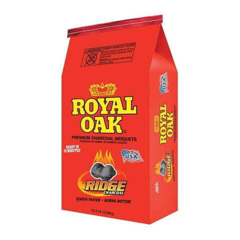 Carbón para barbacoa de 16.6 lbs royal oak