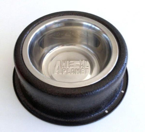 Plato de acero inoxidable para gatos con capacidad de 32 onzas, Animal planet